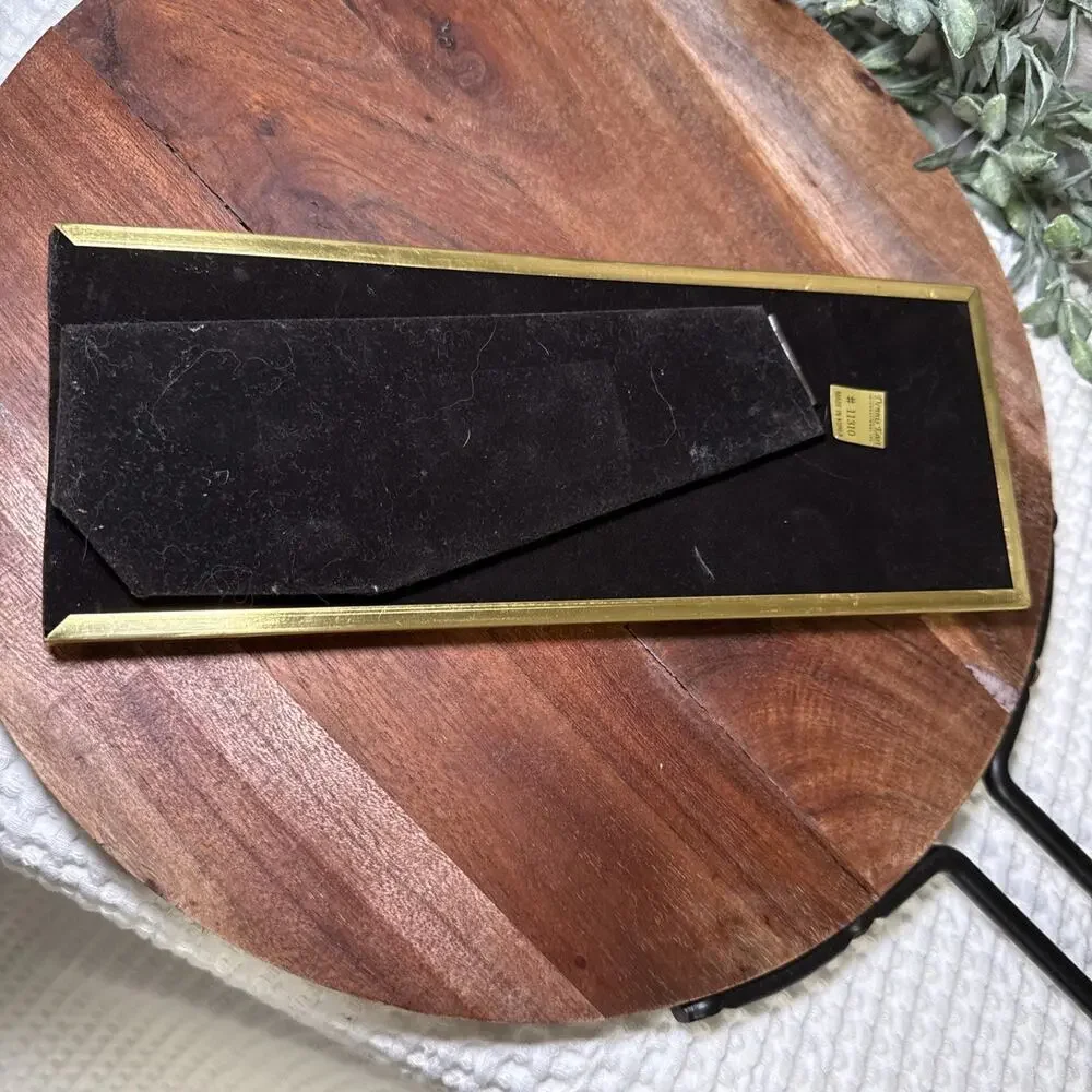 Reniassance Collection Dennis East Solid Brass Photo Frame 3.5